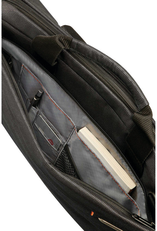 Samsonite Network 3 Notebook-Tasche – für Notebooks bis 15,6", 12,5 l, Aufsteckfunktion, Polyester, schwarz