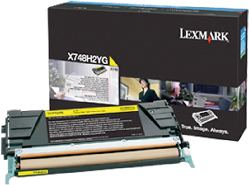 Lexmark Toner – Gelb, 10000 Seiten