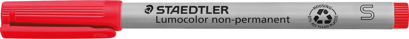 Staedtler Non-Permanent-Marker Lumocolor – superfein 0,4 mm – rot – nachfüllbar