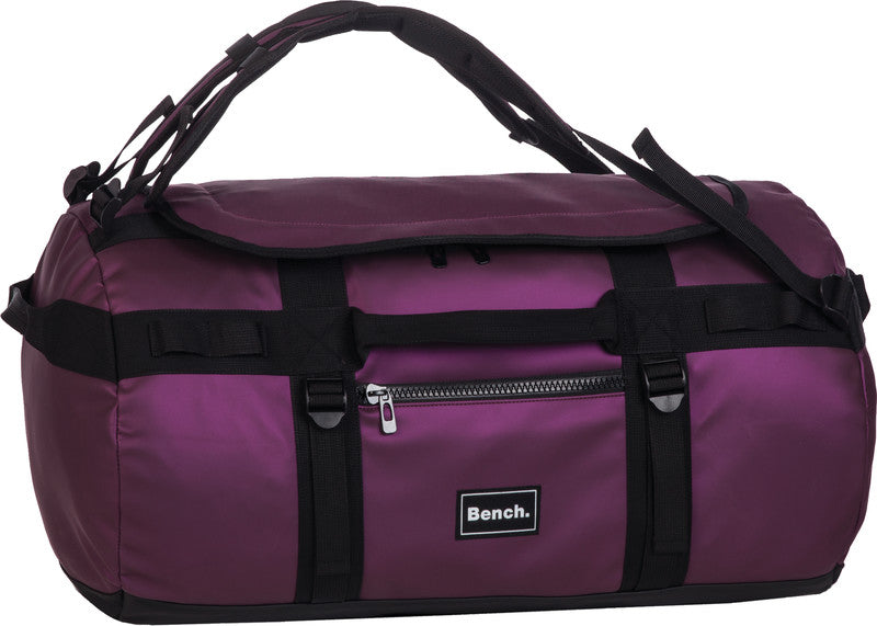 Bench Reisetasche Hydro Duffle Bag – 45 l, PU, Brombeer, 55 × 26 × 32 cm