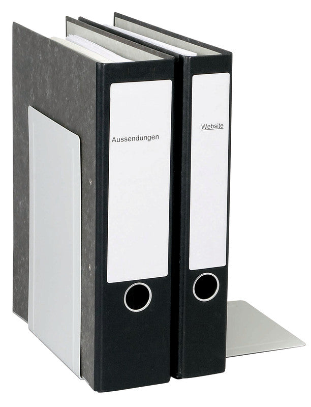 MAUL Registraturstützen – 168 × 240 mm – Stahl, 2 Stück