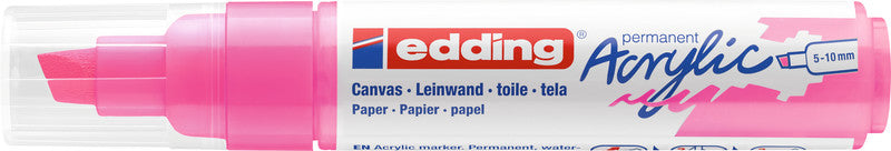 Edding Acrylmarker – Neonpink, 1er