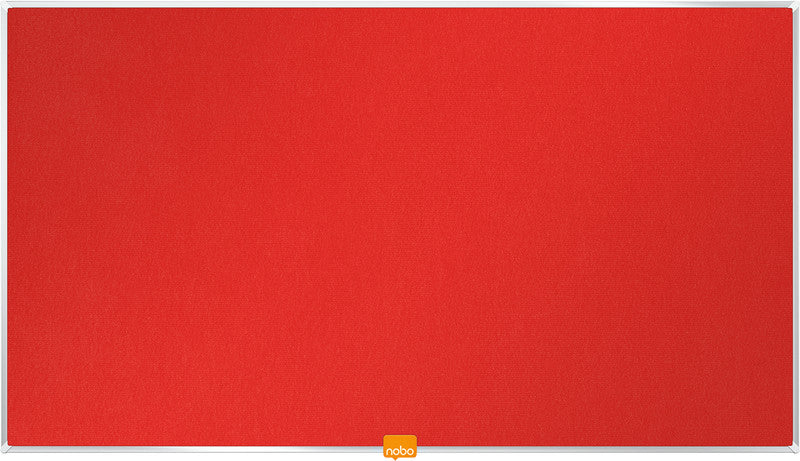 Nobo Pinnwand – Filz – 72 × 41 cm, rot