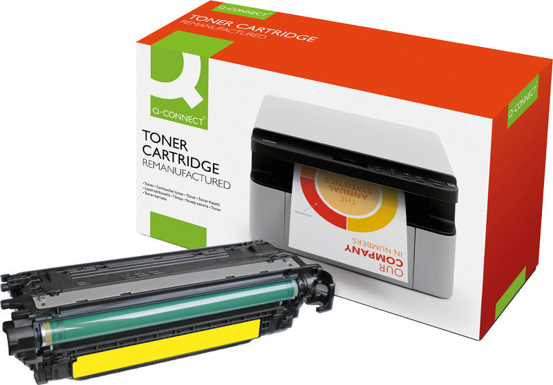 Q-Connect – Toner CE262A – Gelb, 11000 Seiten