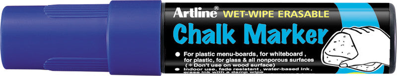 Artline Kreidemarker – Keilspitze, 12 mm – Blau