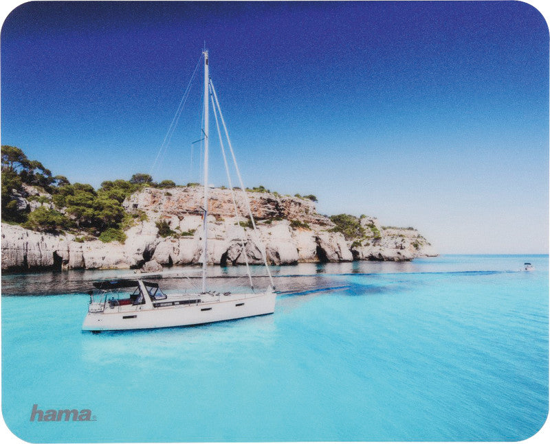 Hama Mausmatte – matt, rutschfest, mehrfarbig, 220 × 1 × 180 mm