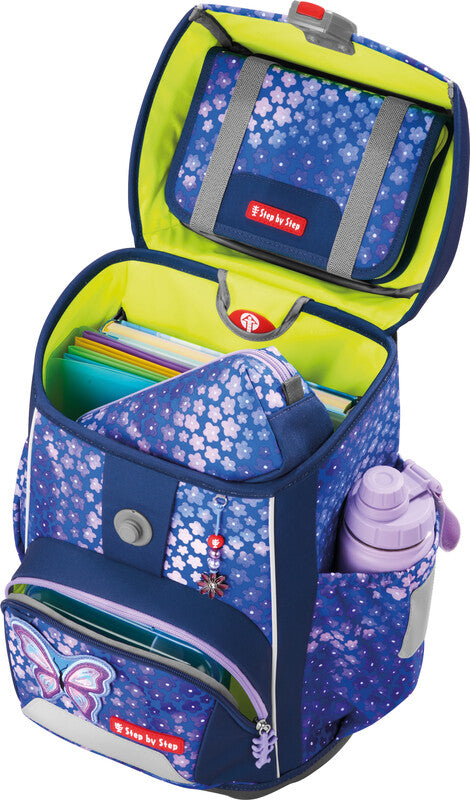 Step by Step Schulrucksack-Set – 5-teilig – Butterfly Maja
