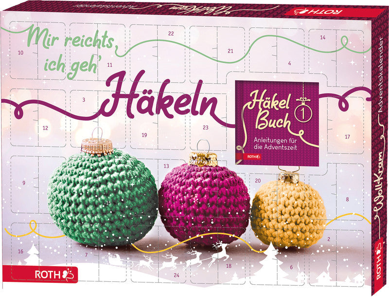 Roth Adventskalender, Karton, mehrfarbig, B 450 × H 340 × T 40 mm