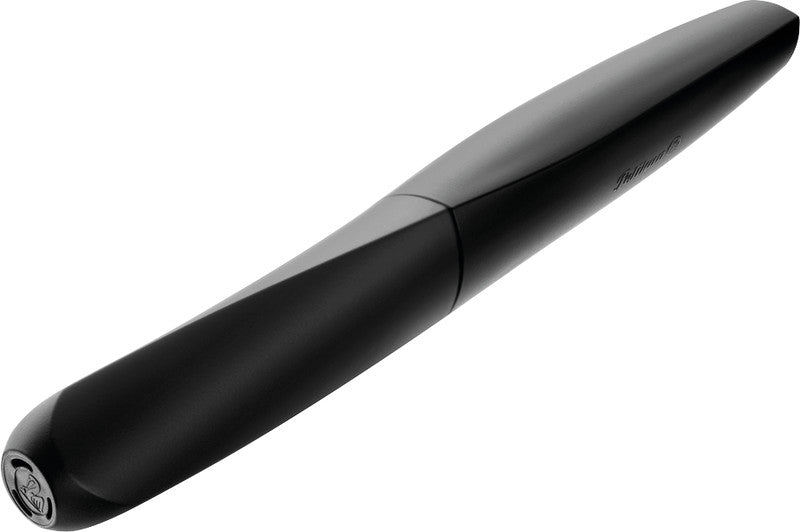 Pelikan Twist – Tintenroller mit Kappe, 0,4 mm, Blau
