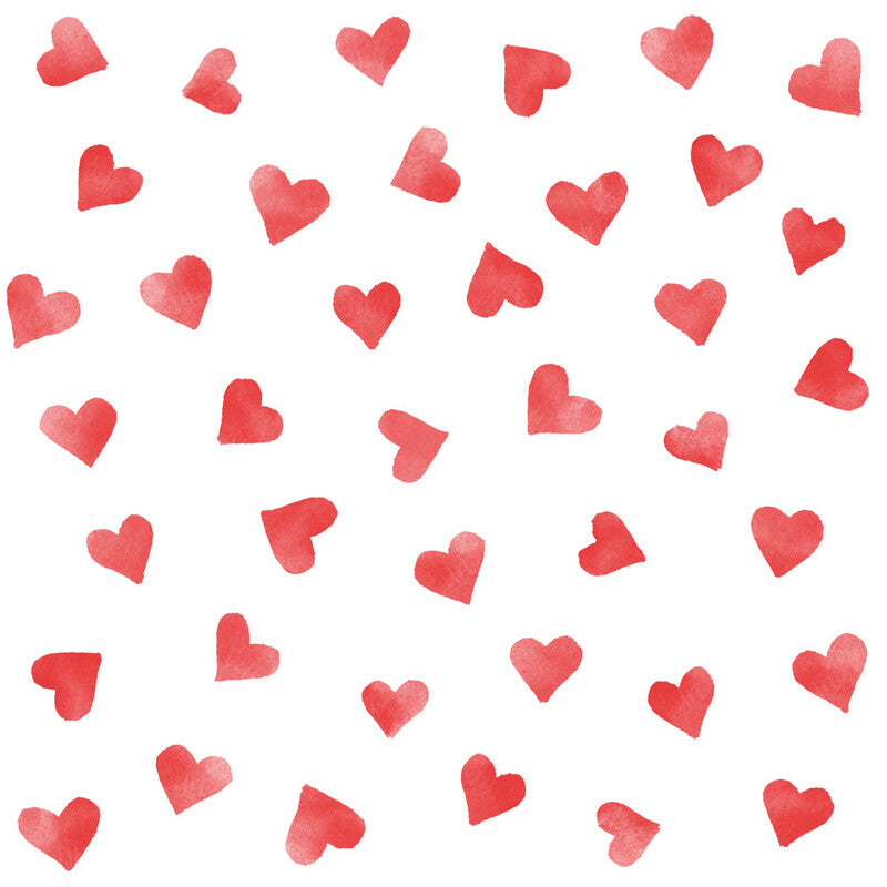 Atelier Servietten My Heart – 25 × 25 cm – 3-lagig, Tissue – 20 Stk.