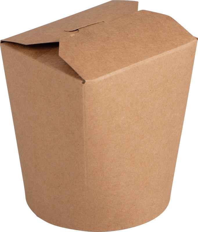 Noname Take-away-Box Kraftpapier – 85 × 150 × 85 mm, braun, 25 Stück