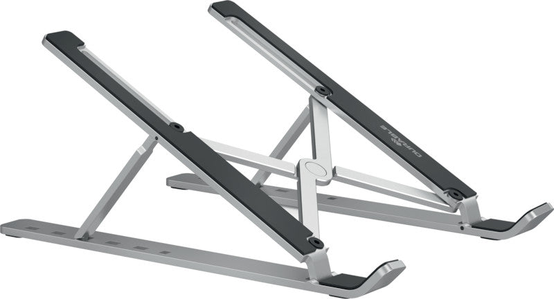 Durable Tablet-/Notebookhalter – für Notebooks und Tablets bis 15", Aluminium, Silber Metallic