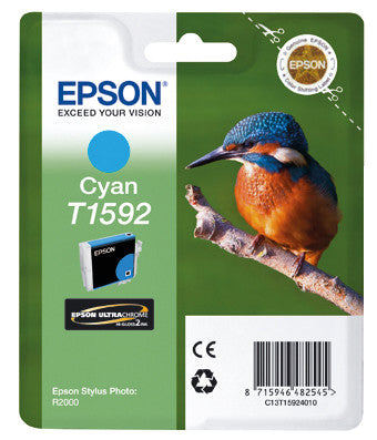 Epson Tintenpatrone T1592, cyan, 17 ml