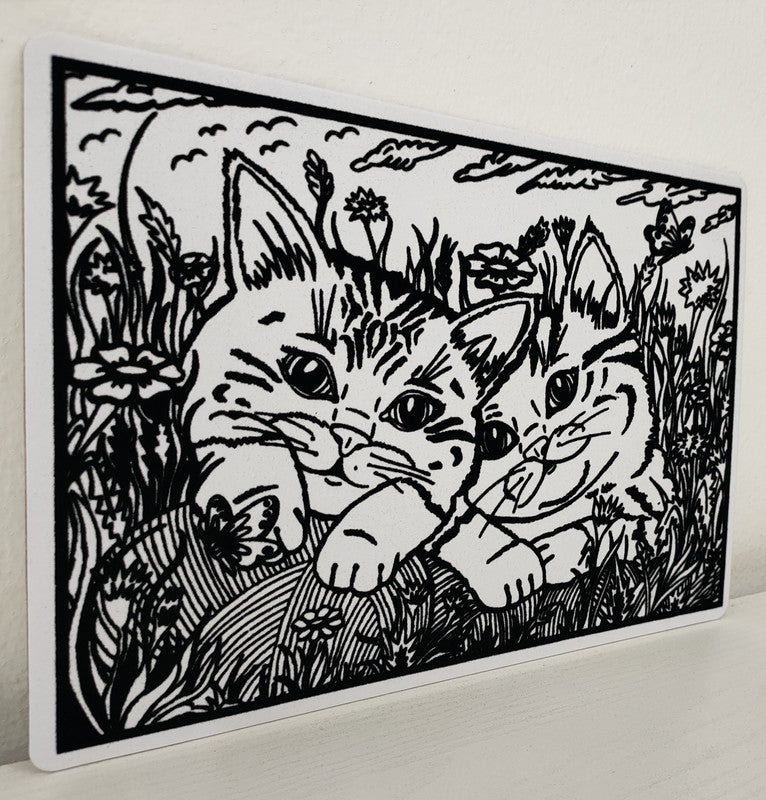 Tataruga Malkarton, Karton, 29,7 × 21 cm, grau