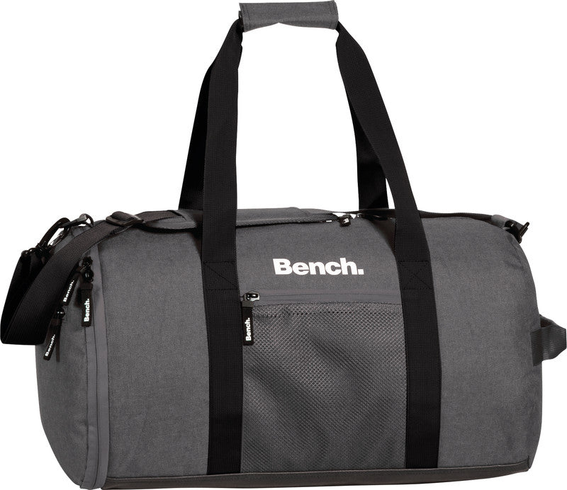 Bench Sporttasche Classic – 30 l, dunkelgrau, mit Schultergurt, wasserabweisend, 50 × 29 × 29 cm