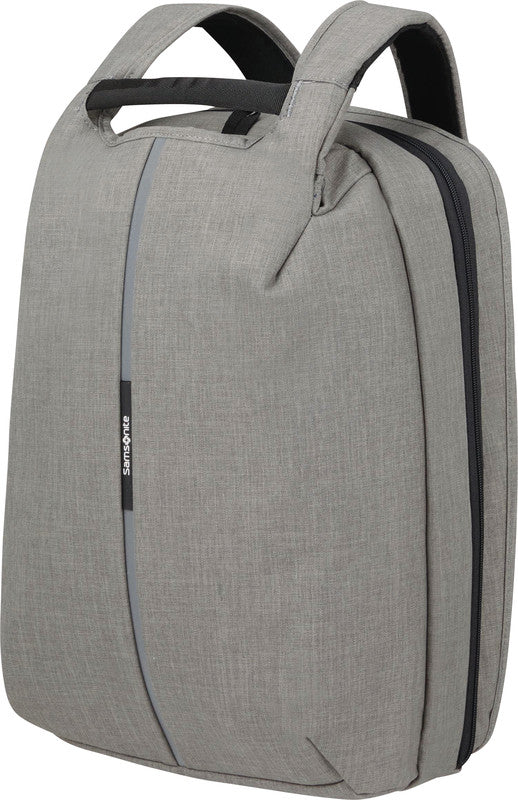 Samsonite Securipak Travel – Notebook-Rucksack – für 15,6" Notebook, 25,5–30 l, Nylon, Grau, RFID-Schutz