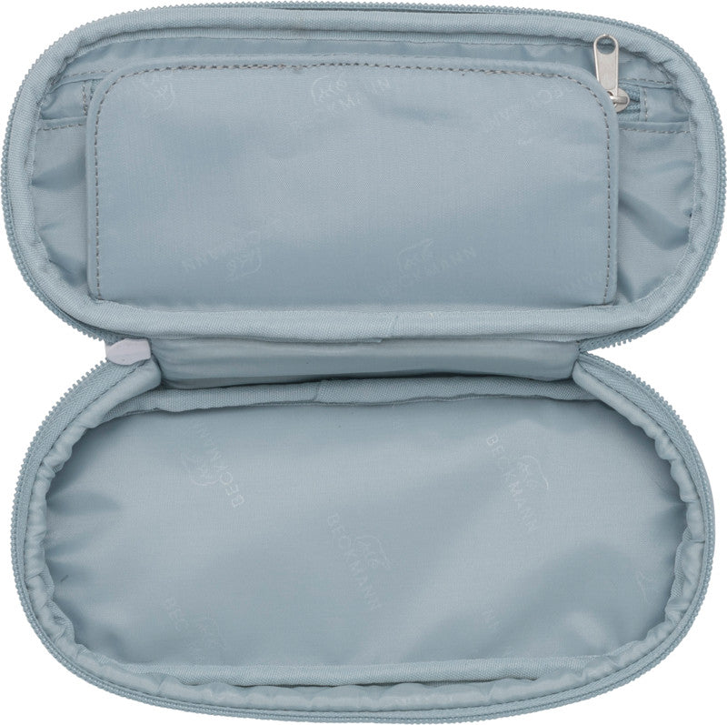Beckmann Klassisches Schlamperetui, leer – Forest Deer Dusty Mint – Kunststoff – 22,0 × 5,0 × 10,0 cm