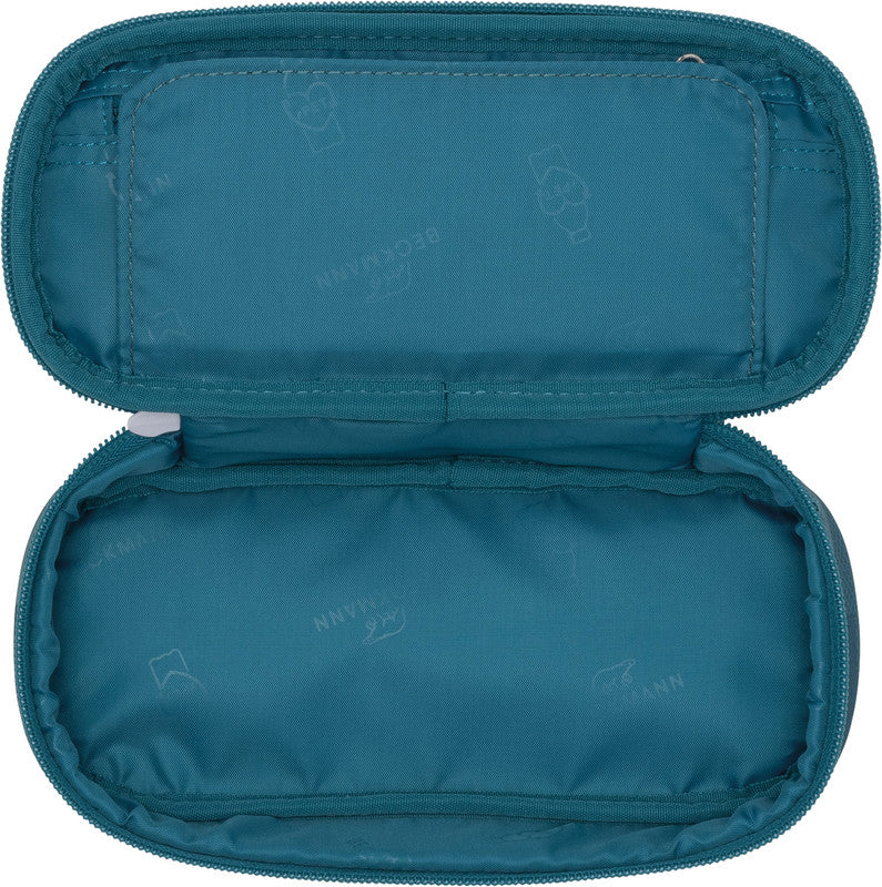 Beckmann Klassisches Schlamperetui, leer – Jungle Game – Kunststoff – 22,0 × 5,0 × 10,0 cm