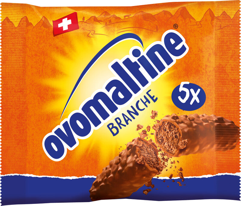 Ovomaltine Schokoladenriegel – Milch, 5 × 22 g (110 g)
