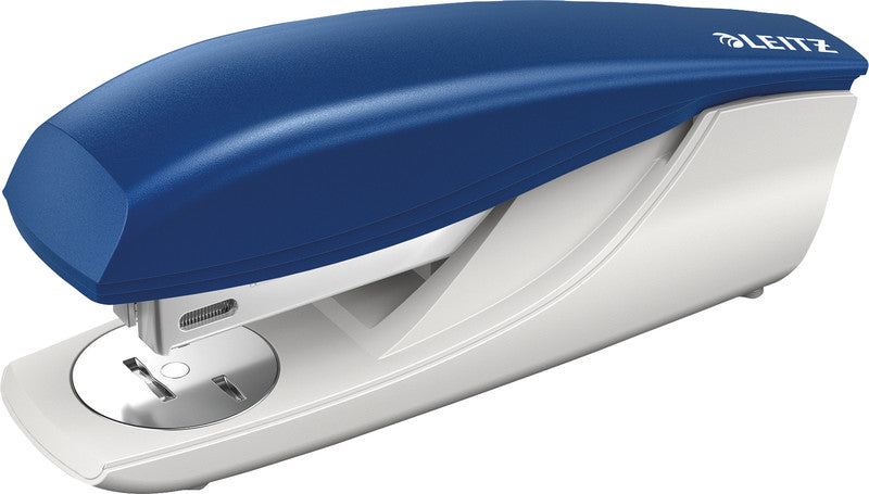 Leitz NeXXt 5500 – Hefter, 30 Blatt, für 24/6, 26/6, Oberlademechanik, Tackerfunktion, Einlegetiefe 38 mm, Blau