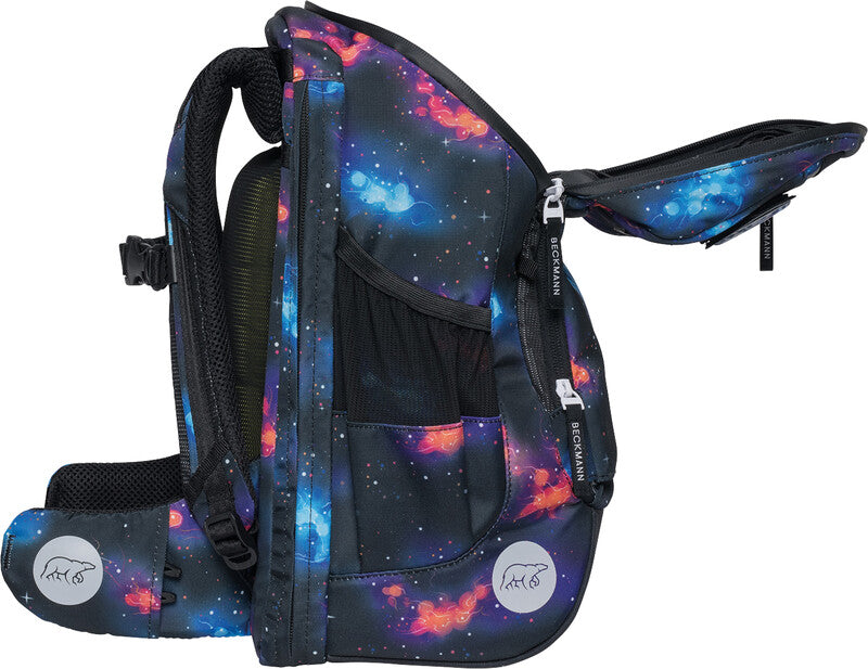 Beckmann Schulrucksack Active Air Flx – Ninja Elements – 26,0 × 39,0 × 22,0 cm – Recycelte Materialien