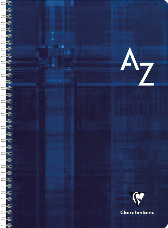 Clairefontaine Spiralheft A4, 5 mm kariert, Spiralbindung, Karton, 90 Blatt, 90 g/m² – sortiert