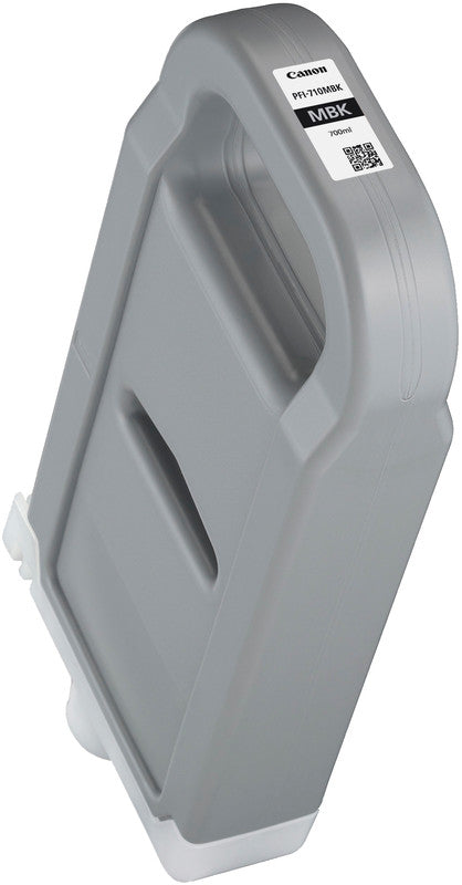 Canon Tintenpatrone PFI-710MBK, schwarz, 700 ml – für Tintenstrahldrucker/Multifunktionsgeräte