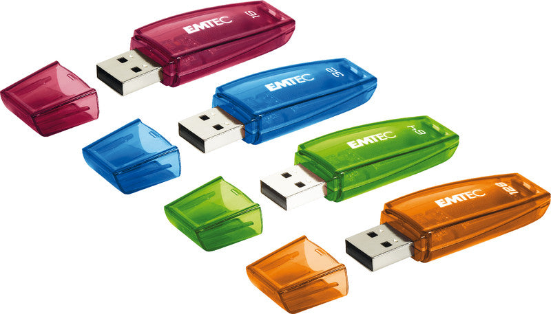 Emtec C410 USB-Stick – 64 GB, USB 2.0, grün