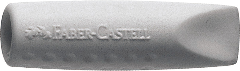 Faber-Castell Ersatzradierer – für Bleistifte – 2er-Pack – Kunststoff, sortiert – 10 × 40 × 10 mm