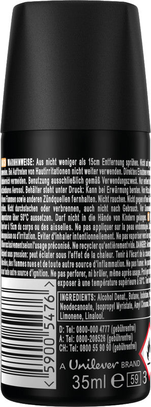 AXE Deodorant – Dark Temptation, bis zu 48 Stunden Schutz, aluminiumfrei