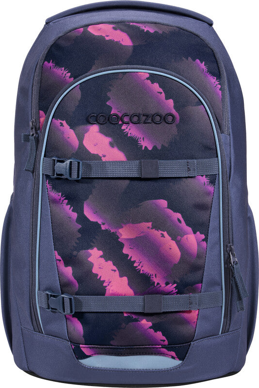 Coocazoo Rucksack Every – Berry Marble – 30 l – aus 100% recycelten PET-Flaschen
