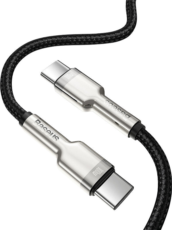 Baseus USB-Kabel, USB-C zu USB-C, 1 m, USB 2.0, für Geräte mit USB-C-Buchse