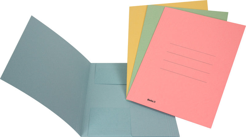 Biella Sammelmappe für A4, Karton, Blau