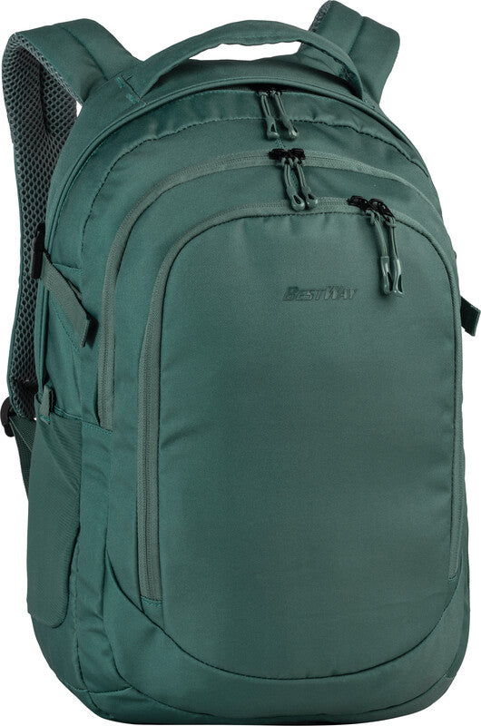 Bestway Notebook-Rucksack Evolution Solid – für 15", 22 l, atmungsaktives Rückenpolster, Polyester – Graugrün