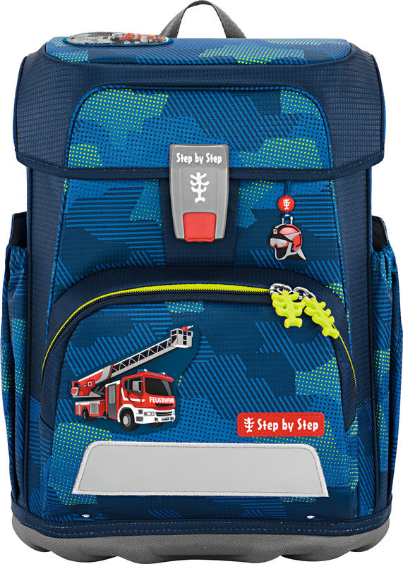 Step by Step Schulrucksack-Set Cloud – 5-teilig – Fire Engine Brandon