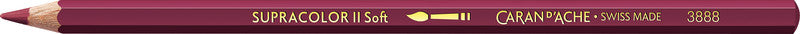 Caran d-Ache Caran d'Ache Supracolor Soft Aquarellfarbstift – Dunkelkarmin, Mine Ø 3,8 mm, Metallschachtel