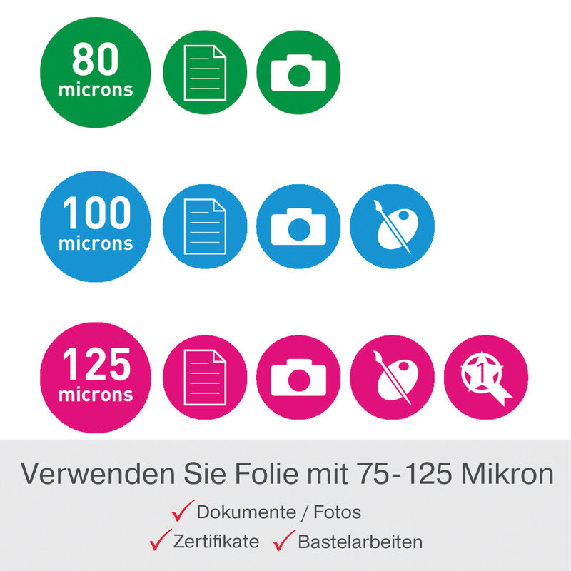 GBC 240HS Laminiergerät A3 – 2-Rollen, 75–125 µm, 2 Min. Aufheizzeit, 500 mm/min, schwarz