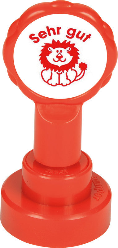 X-stamper Lehrerstempel-Set Xclamations – Motiv: Sehr gut, selbstfärbend, Kunststoff, Ø 22 mm, Deutsch