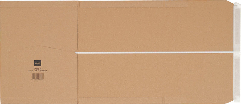 Elco pac-it EASY Versandverpackung, braun – 372 × 284 × 80 mm