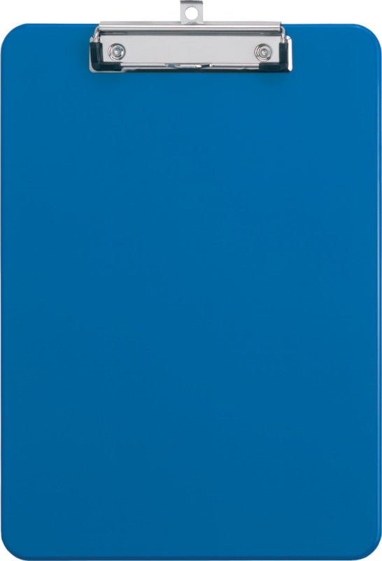 MAUL Klemmbrett A4 – Kunststoff, Aufhängevorrichtung, Blau