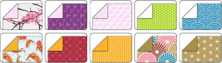 Folia Faltblätter – 150 × 150 mm – 80 g/m² – sortiert – 50 Blatt