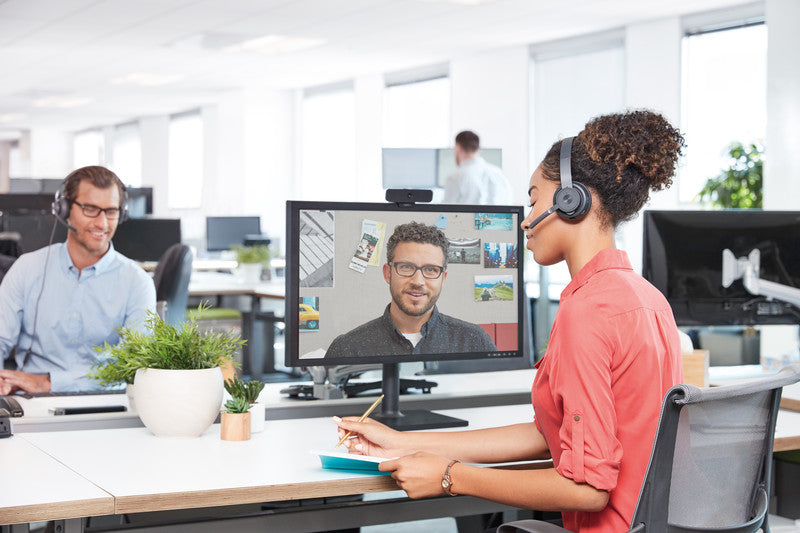 Logitech C925e – Webcam – Full HD 1080p, bis zu 60 fps, USB 2.0, Autofokus, Stereo-Mikrofon, Privacy-Shutter