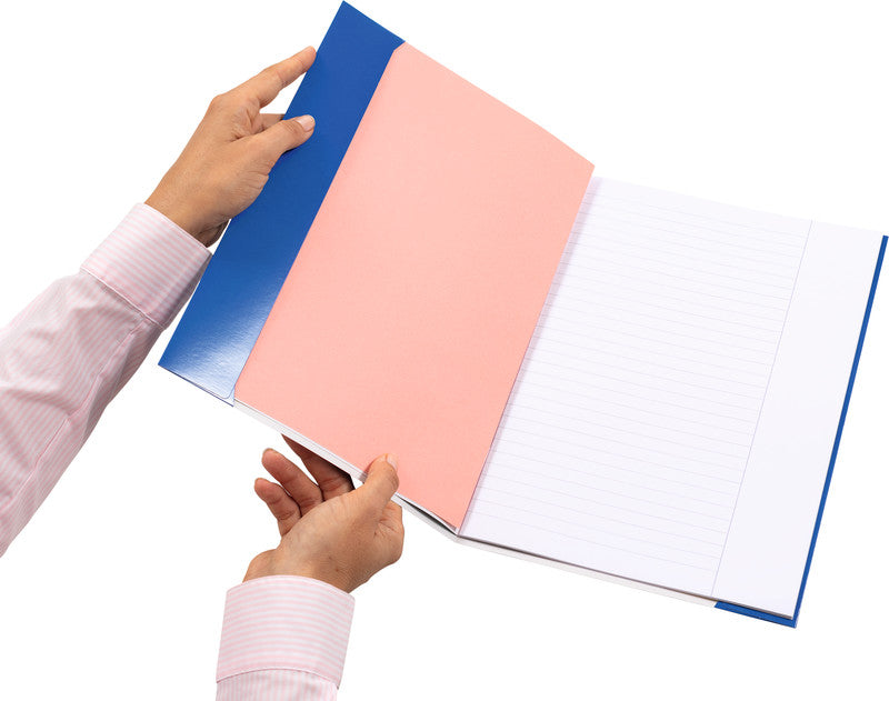 HERMA Heftschoner A4 – Karton, Dunkelblau