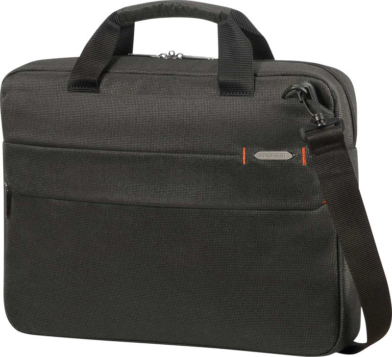Samsonite Network 3 Notebook-Tasche – für Notebooks bis 15,6", 12,5 l, Aufsteckfunktion, Polyester, schwarz