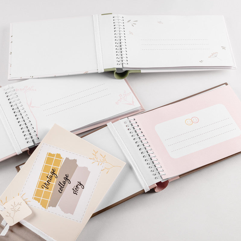Walther Fotoalbum Happy Mood – für 100 × 150 mm, 36 Fotos, mehrfarbig, Karton, 180 × 115 × 17 mm