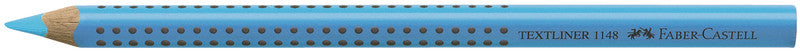 Faber-Castell Markier-Farbstift blau – Rundspitze, 1–5 mm, radierbar, FSC