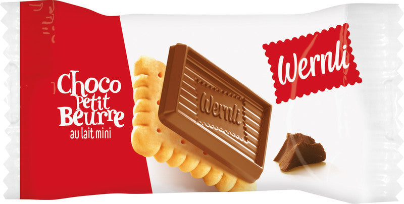 Wernli Choco Petit Beurre – Gebäck, Schokolade, Minis, 300 × 6,25 g (1,875 kg)