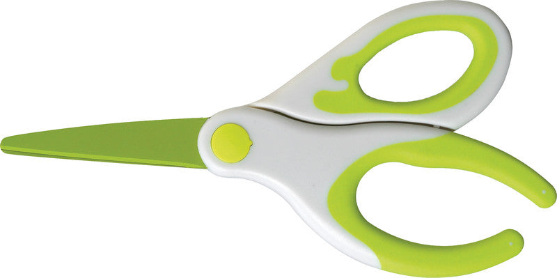 Scotch Universalschere – 20,0 cm, Edelstahl, für Rechts- und Linkshänder, abgerundet, Kunststoff, grün