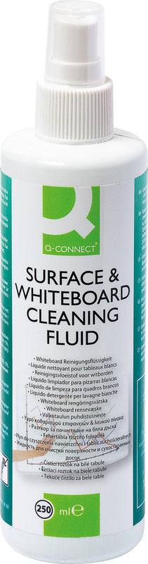Q-Connect – Starter-Kit – für Whiteboards, inkl. Reiniger 250 ml, 100 Reinigungstücher, magnetisch – 2-teilig