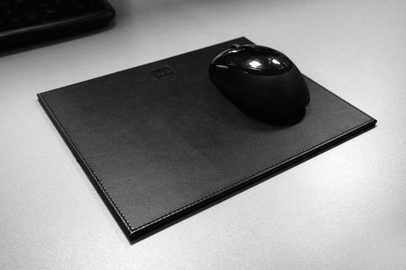 Helit The Leather Pad Mausmatte – Schwarz